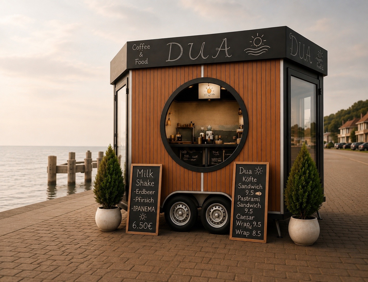 DUA Café Foodtruck am Wasser